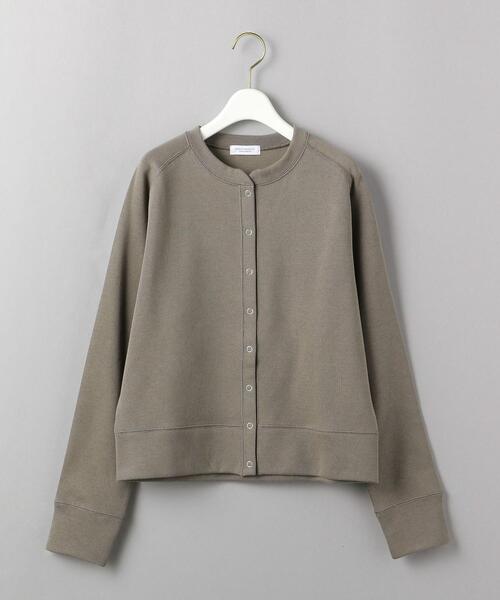 BEAUTY&YOUTH UNITED ARROWS（ビューティーアンドユースユナイテッドアローズ）の「BY　ダブルフェイスリングボタンカーディガン（カーディガン/ボレロ・レディース・ブラック/グレー/オフホワイト/マスタード/オリーブ/ピンク・FREE）」の20枚目の写真