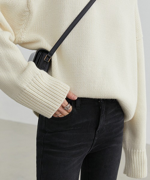 Fano Studios（ファノ ストゥディオズ）の「【Fano Studios】Oversized turtleneck knit FD20S118（ニット/セーター・レディース・ホワイト・L/M/S）」の15枚目の写真