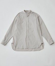 QUICKDRYリラックスバンドカラーシャツ