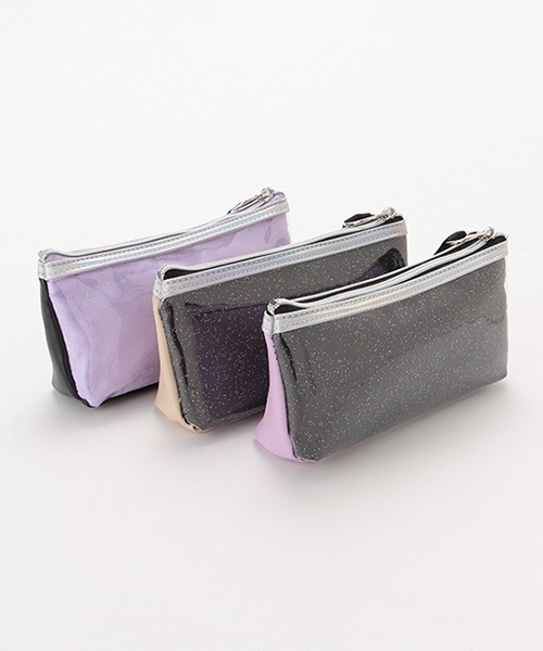 LOVETOXIC（ラブトキシック）の「チェリー＆クマ刺しゅうポーチ