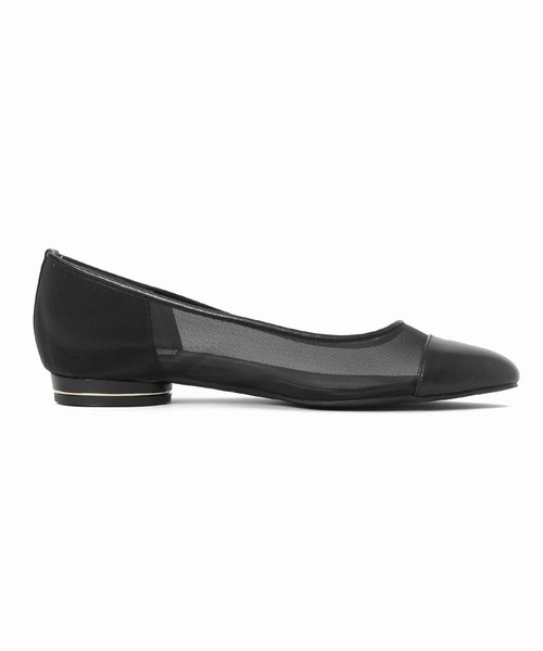 LE TALON(ルタロン)の「GRISE トゥキャップチュールフラット◆(その他シューズ・レディース・ベージュ/ブラック×ブラック/ブラウン・23cm/23.5cm/24cm/24.5cm/25cm/22.5cm)」の6枚目の写真