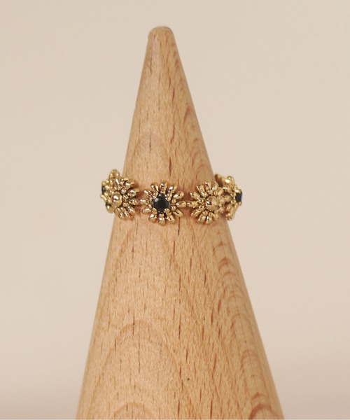 Port（ポート）の「フラワー モチーフ ピンキーリング_（リング・レディース・シルバー/ゴールド/シルバー系その他/ゴールド系その他・FREE）」の6枚目の写真