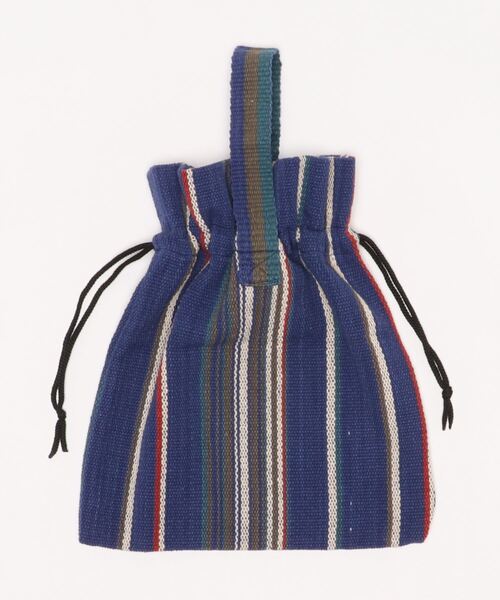 チャイハネ(チャイハネ)の「【チャイハネ】ティパール巾着バッグ(ハンドバッグ・レディース・ベージュ/パープル/グレー/レッド/イエロー/ブルー・FREE)」の7枚目の写真