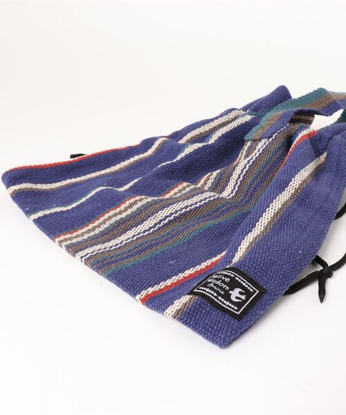 チャイハネ(チャイハネ)の「【チャイハネ】ティパール巾着バッグ(ハンドバッグ・レディース・ベージュ/パープル/グレー/レッド/イエロー/ブルー・FREE)」の14枚目の写真