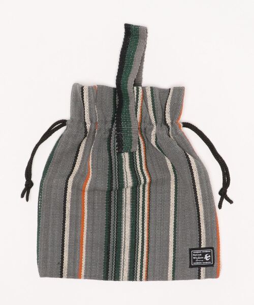 チャイハネ(チャイハネ)の「【チャイハネ】ティパール巾着バッグ(ハンドバッグ・レディース・ベージュ/パープル/グレー/レッド/イエロー/ブルー・FREE)」の15枚目の写真