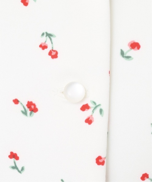 Charles Chaton（シャルルシャトン）の「チェリーフラワーシャツ（シャツ/ブラウス・レディース・ブラック/ホワイト・FREE）」の13枚目の写真