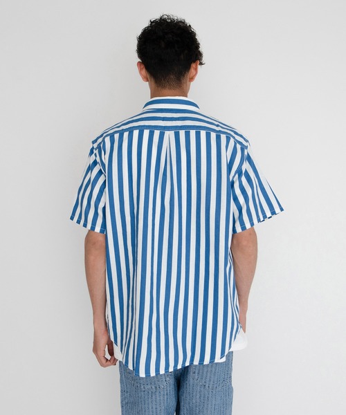 Levi's(リーバイス)の「SS 2PKT SAFARI RLX SHRT CIRCUS STRIPE SA(シャツ/ブラウス・メンズ・ブルー・XL/S/L/M)」の9枚目の写真