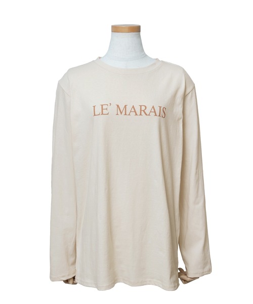 reca(レカ)の「ロゴTシャツ(Tシャツ/カットソー・レディース・ネイビー/ベージュ/ホワイト・FREE)」の21枚目の写真