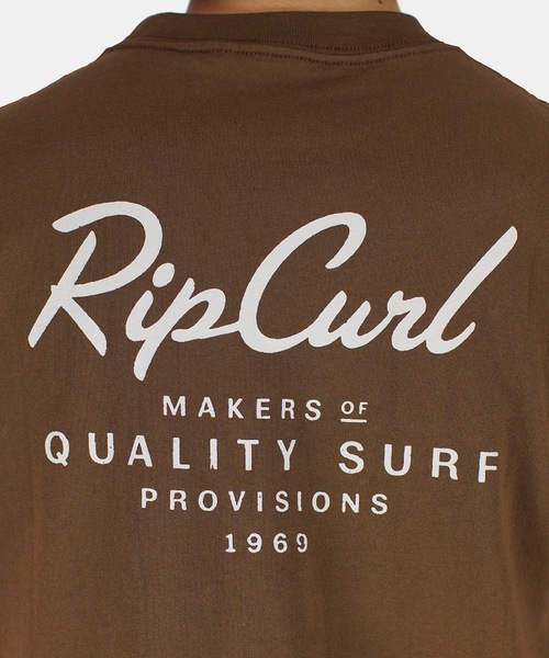 rip curl(リップカール)の「【RIP CURL リップカール】バックプリント半袖Tシャツ / ユニセックス(Tシャツ/カットソー・メンズ・ベージュ/ブラウン/ホワイト系その他2・MEDIUM/LARGE)」の16枚目の写真