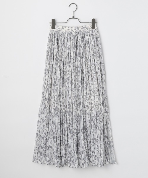 PAGEBOY（ページボーイ）の「ヨウリュウレオパードスカート（スカート・レディース・グレイッシュベージュ/ブラック・FREE）」の5枚目の写真