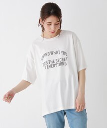 SHOO・LA・RUE | USAコットンアソートプリントTシャツ(Tシャツ/カットソー)