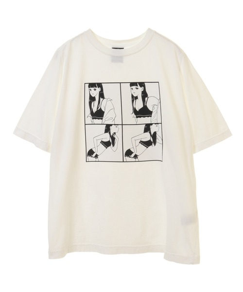 Candy Stripper（キャンディストリッパー）の「SECRET OF THE GIRL Tシャツ（Tシャツ/カットソー・レディース・オフホワイト/ブラック・2/4/3）」の9枚目の写真