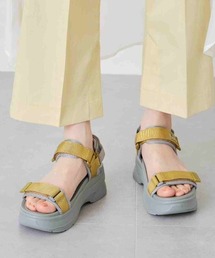 ORiental TRaffic | 【ORTR/オーアールティーアール】厚底ベルクロスポーツサンダル/3206(サンダル)