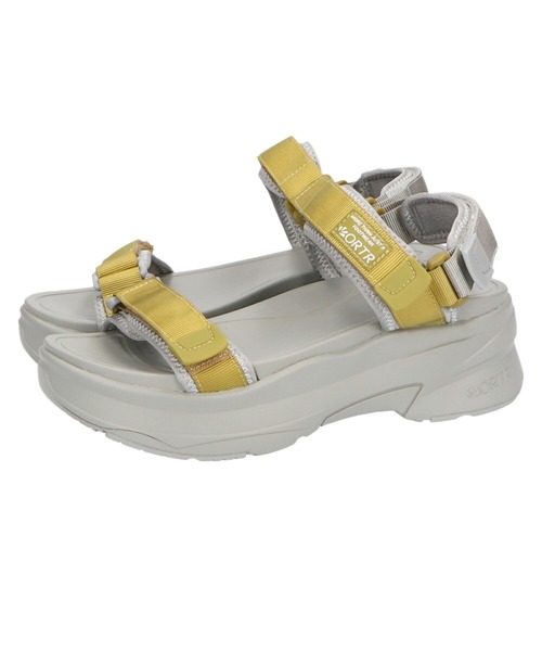 ORiental TRaffic(オリエンタルトラフィック)の「ORTR オーアールティーアール 厚底ベルクロスポーツサンダル 3206(サンダル・レディース・ブラック/ベージュ/グレー・LL/S/M/L)」の20枚目の写真