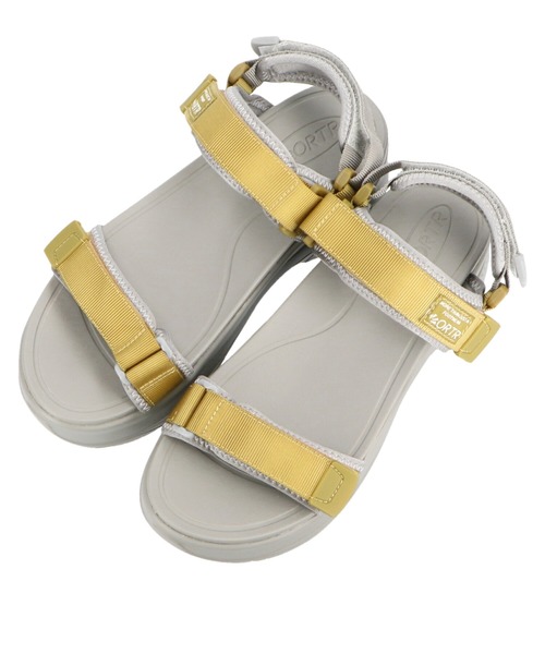 ORiental TRaffic(オリエンタルトラフィック)の「ORTR オーアールティーアール 厚底ベルクロスポーツサンダル 3206(サンダル・レディース・ブラック/ベージュ/グレー・LL/S/M/L)」の21枚目の写真