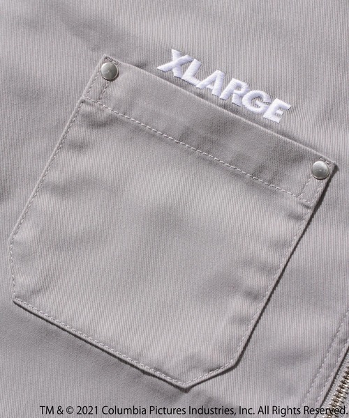 XLARGE（エクストララージ）の「XLARGE×BOYZ N THE HOOD S/S WORK SHIRT（シャツ/ブラウス・メンズ・グレー/ブラック・LARGE/MEDIUM/X-LARGE/SMALL）」の5枚目の写真