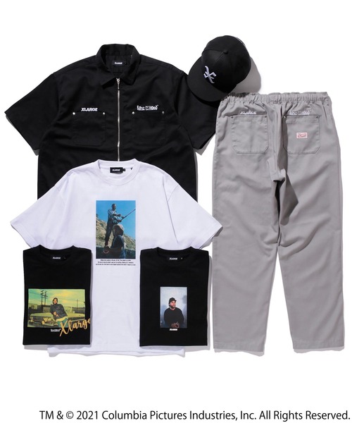 XLARGE（エクストララージ）の「XLARGE×BOYZ N THE HOOD S/S WORK SHIRT（シャツ/ブラウス・メンズ・グレー/ブラック・LARGE/MEDIUM/X-LARGE/SMALL）」の8枚目の写真