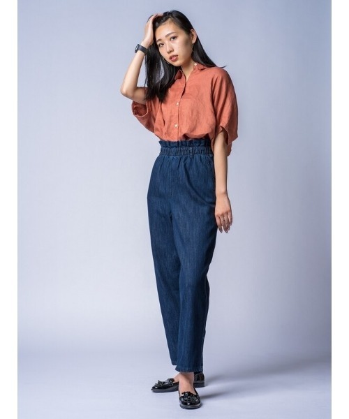 GAP（ギャップ）の「リネン ドルマンシャツ（シャツ/ブラウス・レディース・ホワイト/オレンジ/ブルー・XS/L/S/M/XXS）」の13枚目の写真