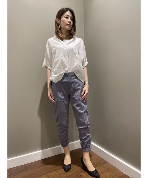 GAP（ギャップ）の「リネン ドルマンシャツ（シャツ/ブラウス・レディース・ホワイト/オレンジ/ブルー・XS/L/S/M/XXS）」の16枚目の写真