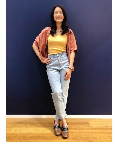 GAP（ギャップ）の「リネン ドルマンシャツ（シャツ/ブラウス・レディース・ホワイト/オレンジ/ブルー・XS/L/S/M/XXS）」の18枚目の写真