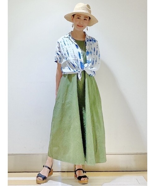 GAP（ギャップ）の「リネン ドルマンシャツ（シャツ/ブラウス・レディース・ホワイト/オレンジ/ブルー・XS/L/S/M/XXS）」の20枚目の写真