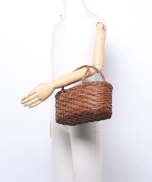 Curensology(カレンソロジー)の「Curensology(カレンソロジー)/【宮本工芸】マガシン(ハンドバッグ・レディース・ブラウン系その他・FREE)」の5枚目の写真