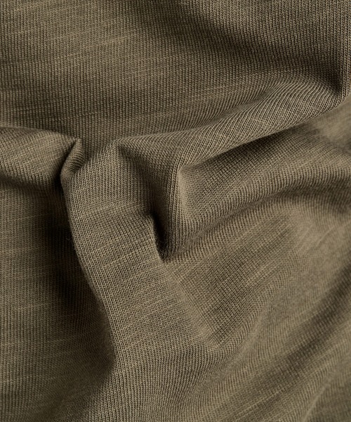 G-STAR（ジースター）の「BACK TAPE LOOSE T-SHIRT/ビッグシルエット/オーバーサイズ（Tシャツ/カットソー・メンズ・カーキオリーブ・SMALL/MEDIUM/LARGE/X-SMALL）」の5枚目の写真