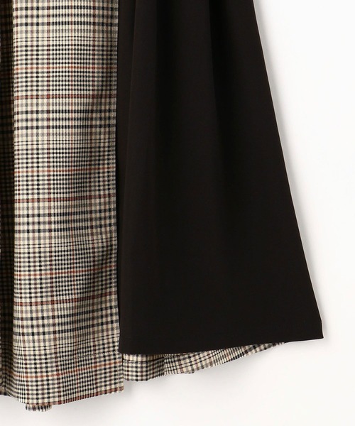 179/WG(イチナナキュウダブルジー)の「配色アシンメトリースカート(スカート・レディース・ネイビー/チェック・M)」の11枚目の写真