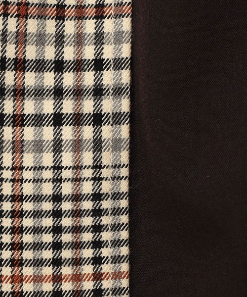 179/WG(イチナナキュウダブルジー)の「配色アシンメトリースカート(スカート・レディース・ネイビー/チェック・M)」の13枚目の写真