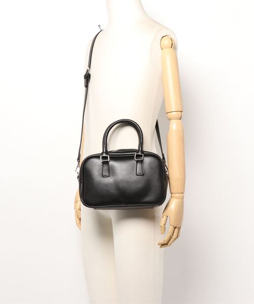 jumelle（ジュメロ）の「スクエアバッグ（ハンドバッグ・レディース・ホワイト/ブラック・FREE）」の11枚目の写真