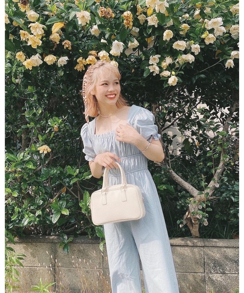 jumelle（ジュメロ）の「スクエアバッグ（ハンドバッグ・レディース・ホワイト/ブラック・FREE）」の17枚目の写真