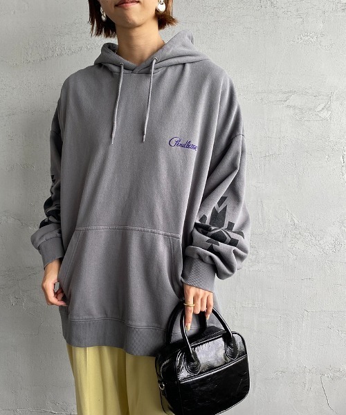 PENDLETON（ペンドルトン）の「【Begin 12月号掲載】[PENDLETON/ペンドルトン] 別注 バックプリント スウェットパーカー（パーカー・レディース・ホワイト/ブラック/ネイビー/グレー・S/M/L/XL）」の9枚目の写真