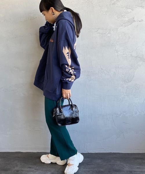 PENDLETON（ペンドルトン）の「【Begin 12月号掲載】[PENDLETON/ペンドルトン] 別注 バックプリント スウェットパーカー（パーカー・レディース・ホワイト/ブラック/ネイビー/グレー・S/M/L/XL）」の21枚目の写真