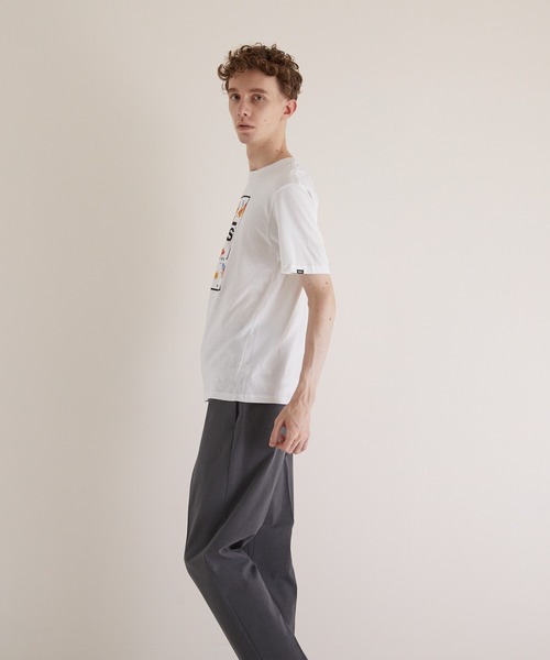 US VANS(ユーエスヴァンズ)の「【VANS】VANS PRINT BOX SS BOYS T(Tシャツ/カットソー・メンズ・ホワイト/ブラック・MEDIUM/X-LARGE/LARGE)」の8枚目の写真