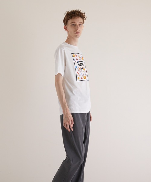 US VANS(ユーエスヴァンズ)の「【VANS】VANS PRINT BOX SS BOYS T(Tシャツ/カットソー・メンズ・ホワイト/ブラック・MEDIUM/X-LARGE/LARGE)」の9枚目の写真