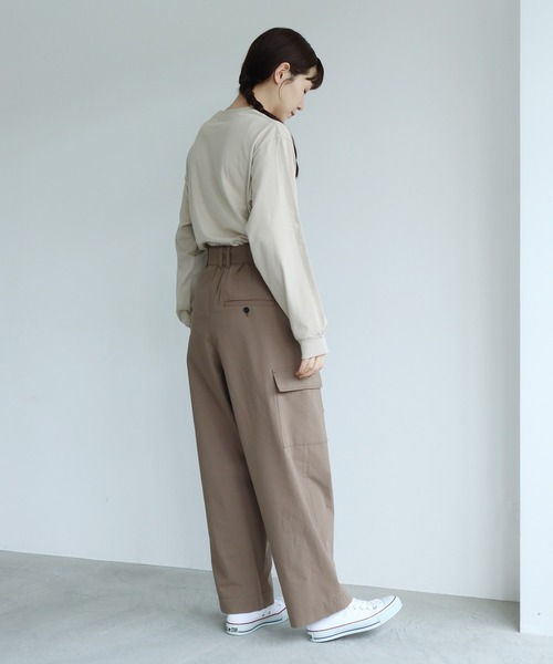 note et silence (ノートエシロンス)の「PARAISO ロンT(Tシャツ/カットソー・レディース・オレンジ/ブルー/グリーン・FREE)」の17枚目の写真