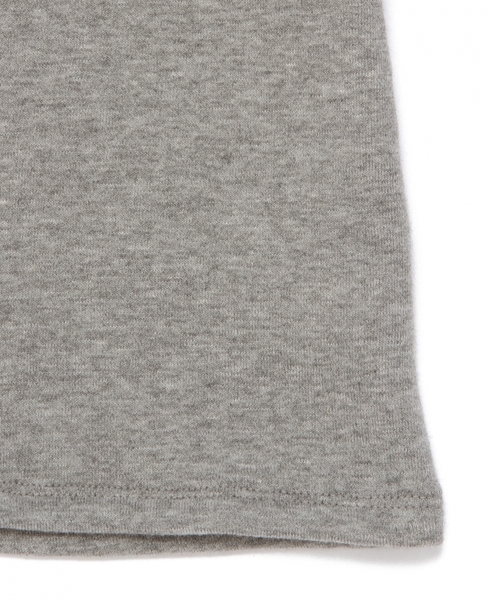 green label relaxing（グリーンレーベルリラクシング）の「【KIDS】ウラケ ハートプリントロングスリーブ（スウェット・キッズ・オフホワイト/グレー・135/125/105/95/115）」の6枚目の写真