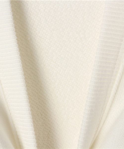 green label relaxing（グリーンレーベルリラクシング）の「【KIDS】ウラケ ハートプリントロングスリーブ（スウェット・キッズ・オフホワイト/グレー・135/125/105/95/115）」の10枚目の写真