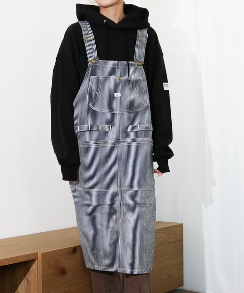 Lee（リー）の「Lee/リー　デニム＆ヒッコリー＆ダック キャンピングエプロン（エプロン・レディース・ブラック/ブラウン/カーキ/ダークインディゴブルー/ブルー系その他・FREE）」の5枚目の写真