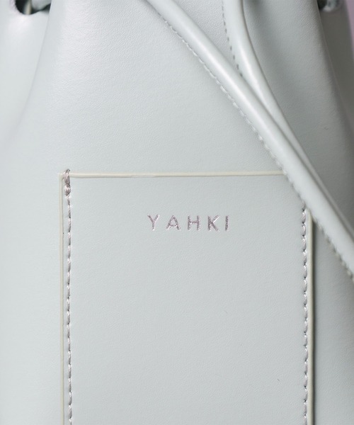 YAHKI(ヤーキ)の「【 YAHKI / ヤーキ 】 SOFT W FACE SHOULDER BAG / ソフト ダブルフェイス ショルダーバッグ(ショルダーバッグ・レディース・ブラック/イエロー/グリーン/ホワイト・FREE)」の11枚目の写真