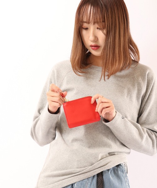 FUNALIVE(ファンアライブ)の「栃木レザー ミニウォレットコインケース(コインケース・メンズ・ネイビー/ブラック/ブラウン/キャメル/カーキ/ダークブラウン/レッド・FREE)」の18枚目の写真