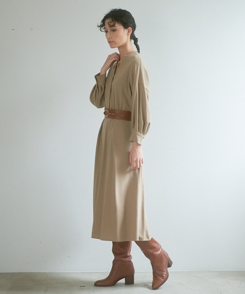 ANAYI（アナイ）の「ストレッチツイルスキッパーワンピース