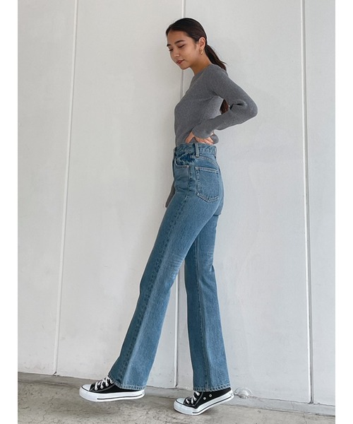 Vicente（ヴィセンテ）の「Matilda knit（ニット/セーター・レディース・グレー/ブラック・FREE）」の5枚目の写真