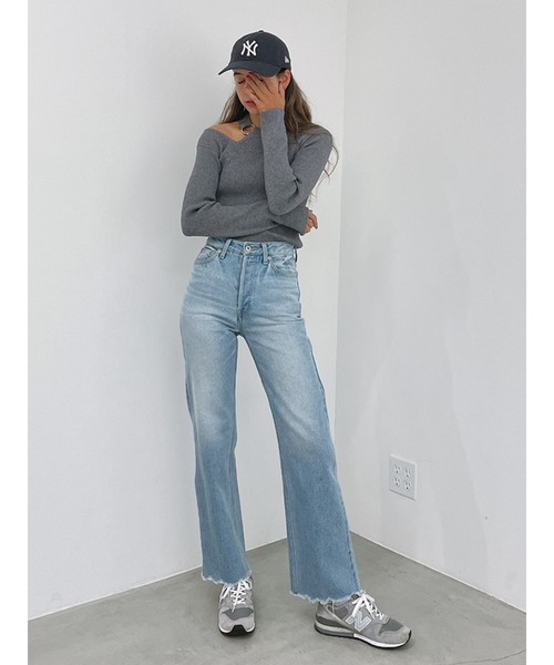 Vicente（ヴィセンテ）の「Matilda knit（ニット/セーター・レディース・グレー/ブラック・FREE）」の13枚目の写真