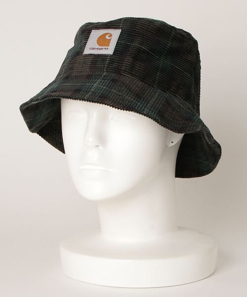 Carhartt WIP(カーハートダブリューアイピー)の「CORD BUCKET HAT(ハット・メンズ・グリーン系その他/ブラウン/ブルー系その他/ブラック/ダークネイビー・L/XL/S/M/M/L)」の3枚目の写真