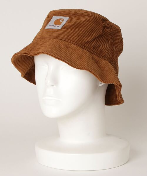 Carhartt WIP(カーハートダブリューアイピー)の「CORD BUCKET HAT(ハット・メンズ・グリーン系その他/ブラウン/ブルー系その他/ブラック/ダークネイビー・L/XL/S/M/M/L)」の1枚目の写真