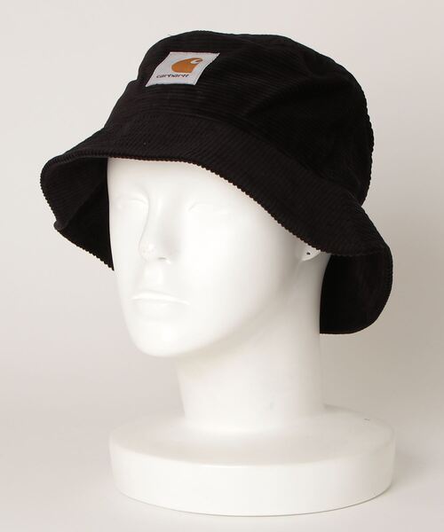Carhartt WIP(カーハートダブリューアイピー)の「CORD BUCKET HAT(ハット・メンズ・グリーン系その他/ブラウン/ブルー系その他/ブラック/ダークネイビー・L/XL/S/M/M/L)」の2枚目の写真