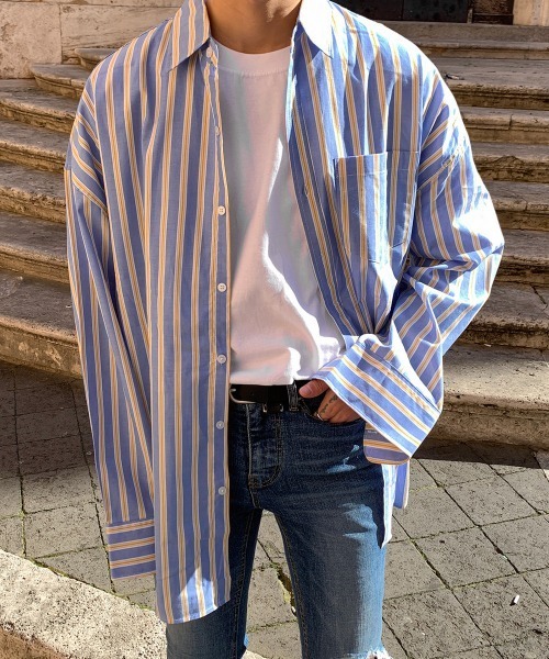 シャツ ASCLO Under Pocket Crop Shirt (4color) ASCLO Under Pocket Crop Shirt (4color) - ASCLO