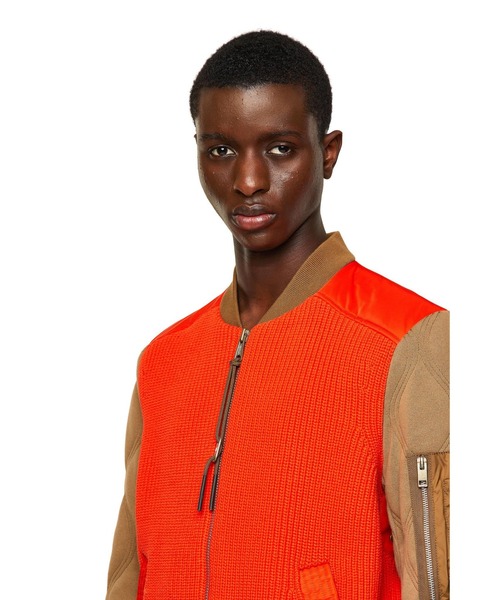 【週末限定価格】DIESEL　スター　MA-1 ブルゾン 楽天市場】【お買い物マラソンSALE】ディーゼル MA1 メンズ ボンバー