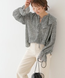 SLOBE IENA | フリルカラーブラウス【手洗い可能】◆(シャツ/ブラウス)